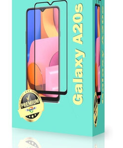 Samsung A20s  Vidrio Templado Full Screen 9d 9h Marco Negro