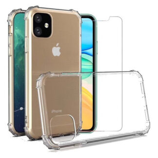 Protector iPhone 11 Reforzado + Vidrio Templado 9h Hd