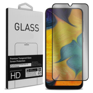 Samsung A30s  Vidrio Templado Full Screen 9d 9h Marco Negro