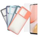 Protector Samsung A72 Case Tapa Para Lentes  + Vidrio 9h Hd