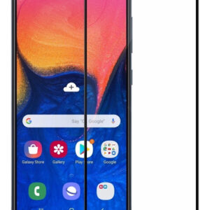 Samsung A50 Vidrio Templado Full Screen Marco Negro Hd 9h