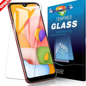 Samsung Galaxy A01 Vidrio Templado Cristal Transparente 9hd