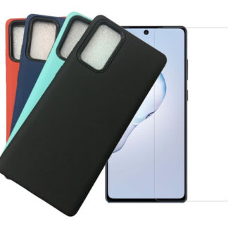 Protector Samsung Galaxy A52 Cover Case + Templado Hd 9h