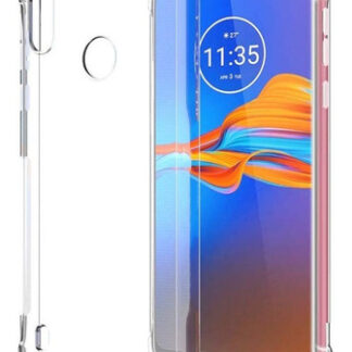 Moto E6s Protector Reforzado Funda Case Transparente