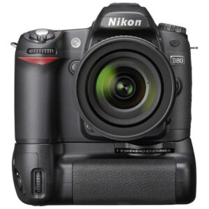 Nikon D80 Cuerpo Y Power Grip Memoria 8gb Control Remoto Ird