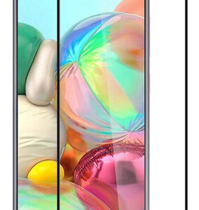 Samsung A51 Vidrio Templado Full Screen 9d 9h Marco Negro