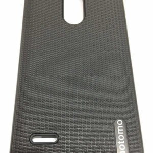 LG K10 2018 Funda Estuche Tpu Tipo Fibra De Carbono