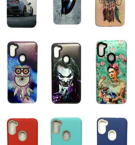 Samsung A11 Protector Case Carcasa Cover + Vidrio Templado