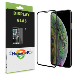 iPhone XR Vidrio Templado Full Marco Negro Hd 9h 9d