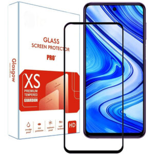 Vidrio Templado Redmi Note 9 Pantalla Completa Marco Negro