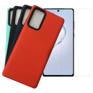Protector Samsung Galaxy Note 20 Cover Case + Templado Hd 9h