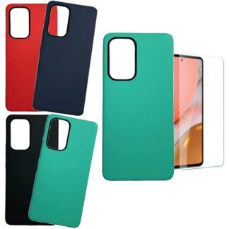 Protector Samsung Galaxy A52 Case Carcasa  + Vidrio 9h Hd