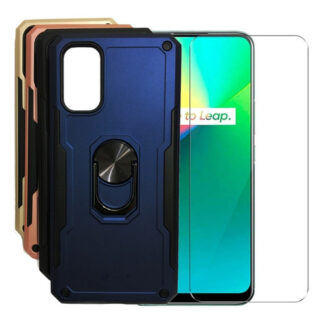 Protector Realme 7 Pro Case Reforzada Funda Y Vidrio Hd 9h