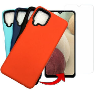 Protector Case Galaxy Samsung A22 Carcasa Reforzada + Vidrio