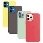 Protector Silicon Case iPhone 12 12 Pro 12 Max Mini + Vidrio