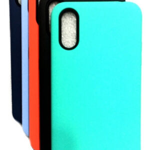 Samsung A01 Protector Case Mas Vidrio Templado Transparente