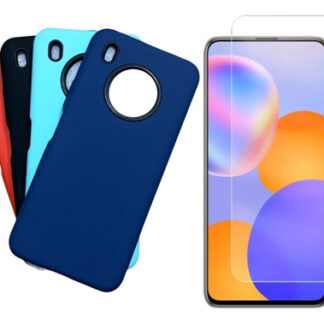 Protector Huawei Y9a 2021 Case Carcasa Funda + Vidrio 9h Hd
