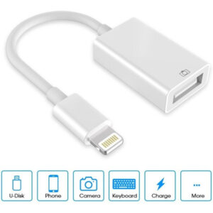 iPhone Adaptador De Cámara Lightning A Usb