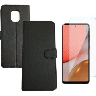Protector Flip Estuche Tapa Redmi Note 9s /9 Pro + Vidrio Hd