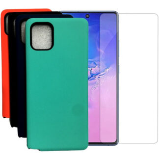 Protector Reforzado Samsung Galaxy Note 10 Lite  + Vidrio 9h