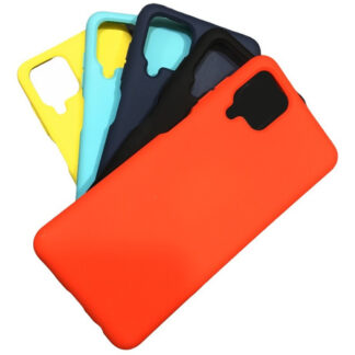 Silicona Case Samsung Galaxy A12 Reforzada Protector Funda