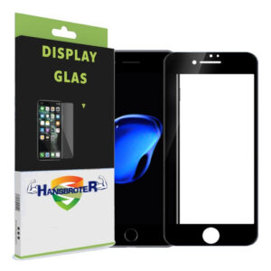 iPhone 7plus Vidrio Templado Full Marco Negro Hd 9h 9d