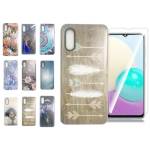 Protector Samsung Galaxy A02 Carcasa Diseño + Templado Hd 9h