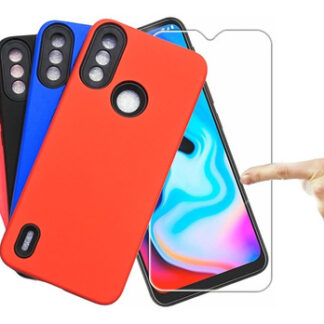 Protector Motorola Moto E7i Power Carcaza Reforzada + Vidrio