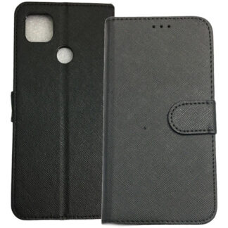 Protector Flip Estuche Tapa Tipo Agenda Redmi 9c Con Tpu