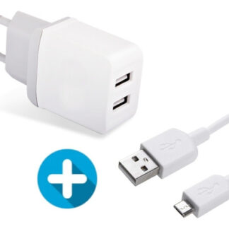 Cargador Y Cable Alcatel 1b Carga Inteligente 2 Puertos Usb