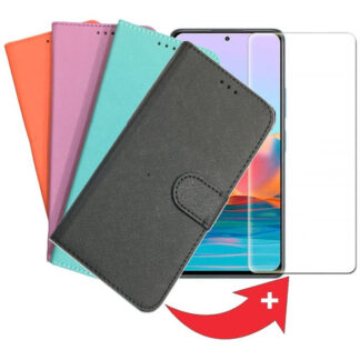 Samsung A31 Case Flip Cover Estuche Funda De Tapa + Vidrio