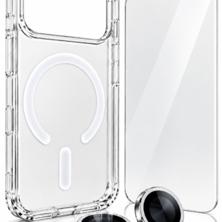 Funda para iPhone 18 Pro y 18 Pro Max, combo Kit Vidrio + Lens